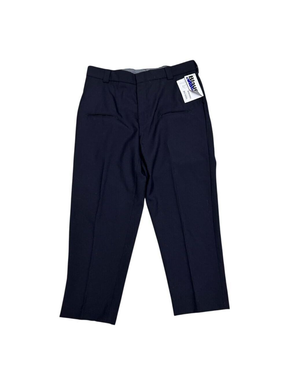 NWT - BLAUER 8-Pocket Wool Blend Trousers Navy Blue Work Pants Mens 40x30